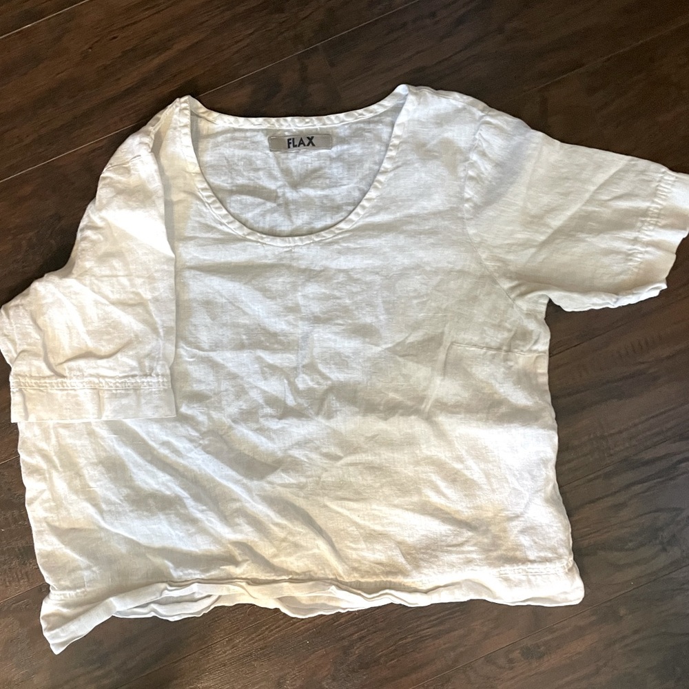 Linen Flax Top